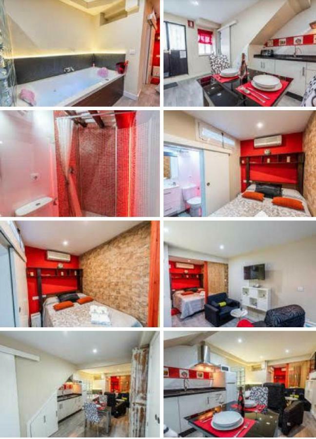 Appartement Loft "Coqueto" Rojo à Ubrique Extérieur photo